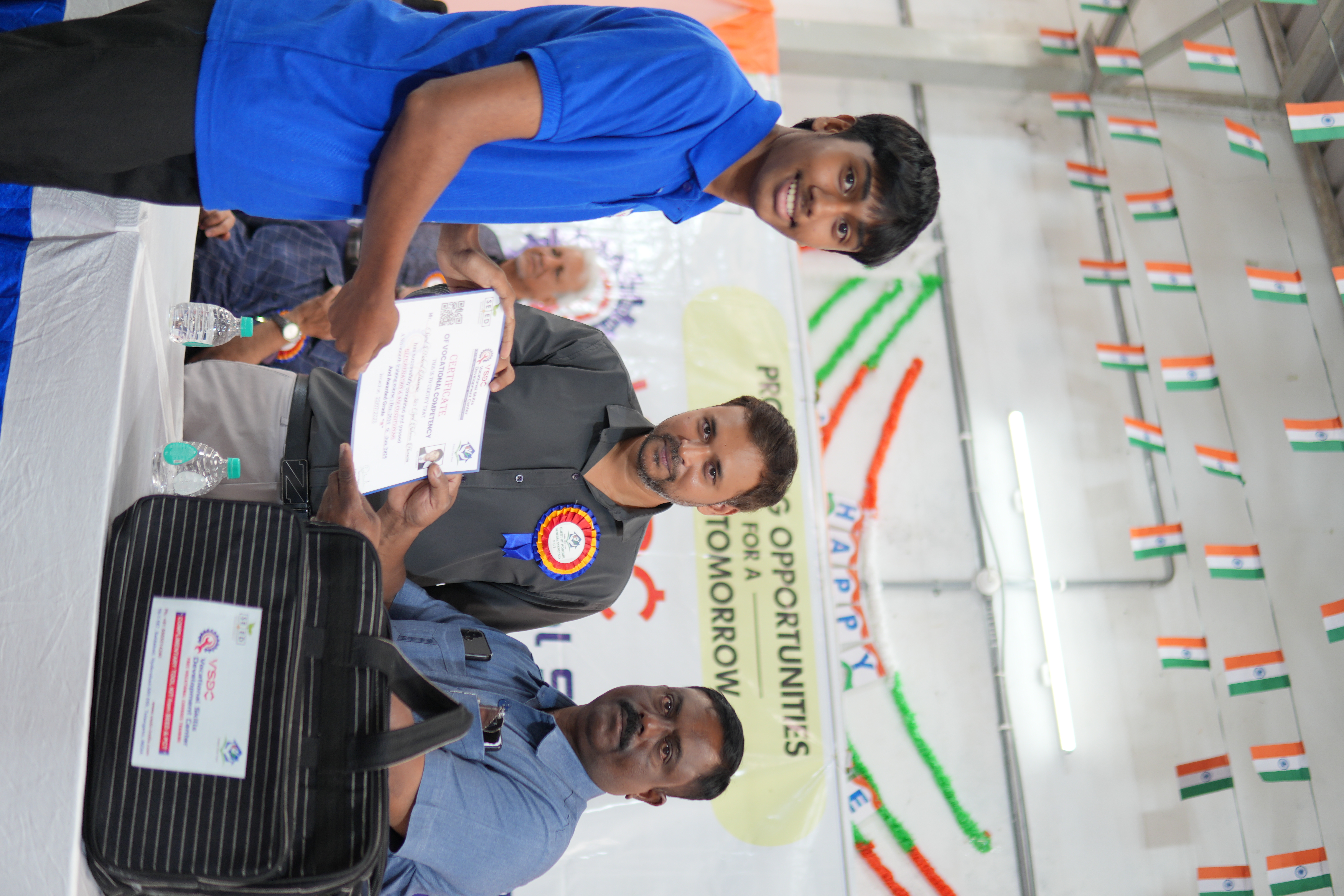 Tailoring session at VSDC